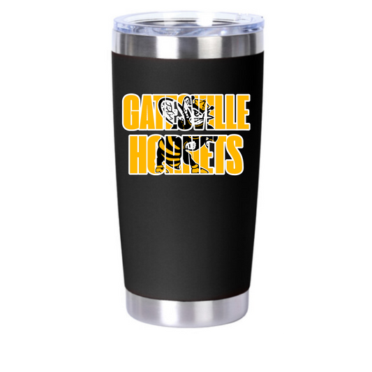 GATESVILLE HORNETS Black 20oz tumbler